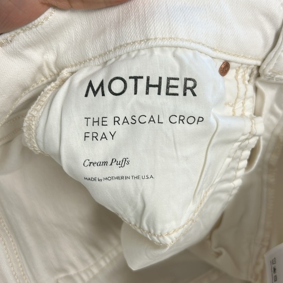 Mother the rascal crop fray jeans - Picture 4 of 9
